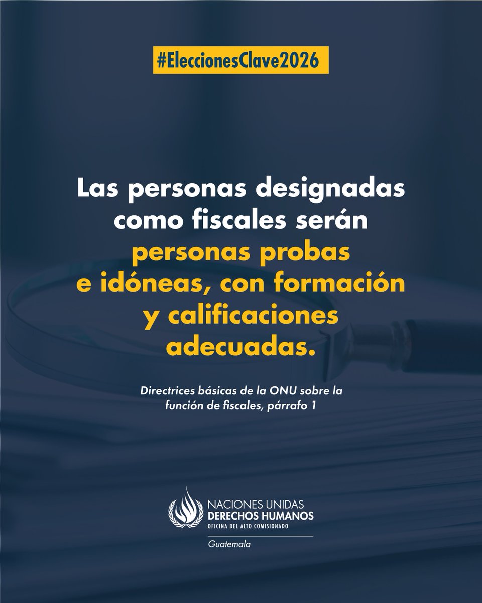 OACNUDH Guatemala tweet media