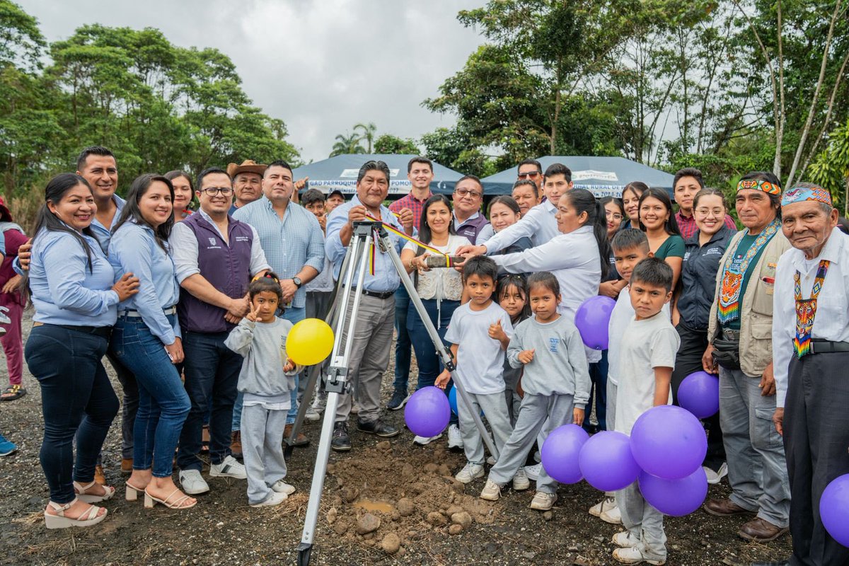 AmazoniaEc's tweet photo. Se dio inicio a la construcción e implementación de un nuevo Centro de Salud en la parroquia Pomona, en Pastaza. Esta importante obra, con una inversión superior a 600 mil dólares provenientes del Fondo Común Amazónico.

Un propósito amazónico nos une 🍃 

#ElNuevoEcuador https://t.co/fLxQv5b2zM