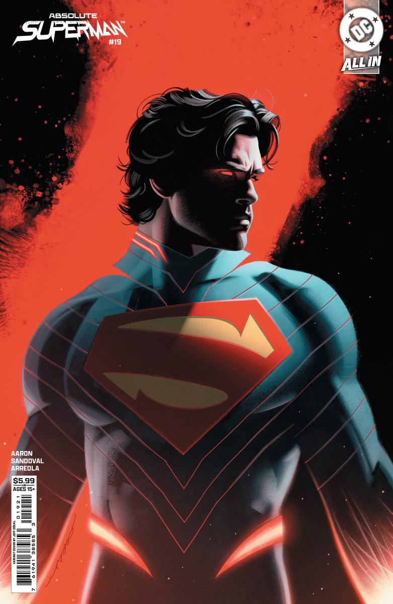 CryptexComics's tweet image. ON CUT OFF
#AbsoluteSuperman 19
Covers with dress
#dccomics @jasonaaron @RafaSandoval75