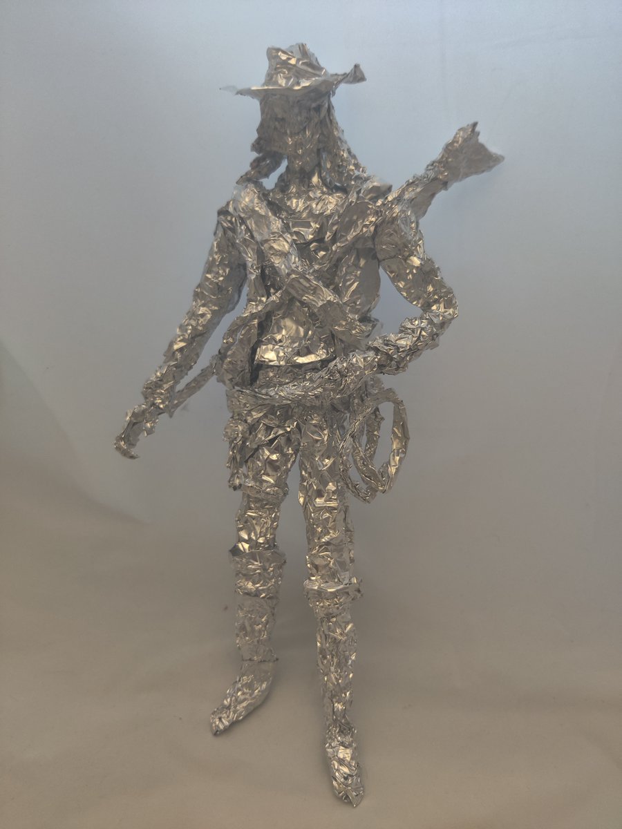 Jack Marston from Red Dead Redemption - Aluminum Foil Sculpture
#foil #sculpture #art #fanart #reddeadredemption #rdrfanart #rdr #cowboy #videogame #videogames #videogamefanart