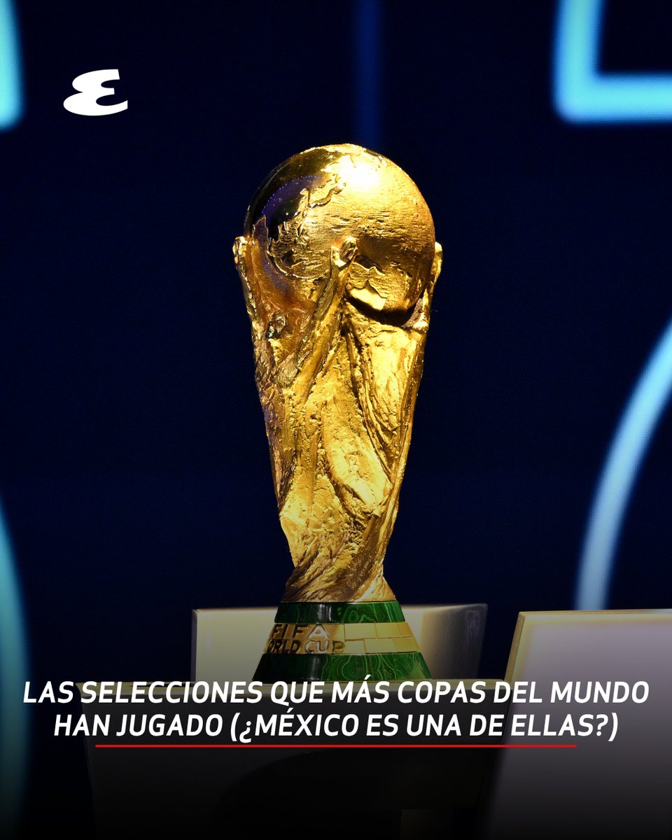 esquiremx's tweet photo. Hay selecciones que no solo juegan Mundiales… viven en ellos 🌍⚽

Algunas acumulan participaciones que hablan de historia, constancia y dominio absoluto.

¿Sabes quién lidera la lista?

#EsquireMX https://t.co/4aBFExtVuz