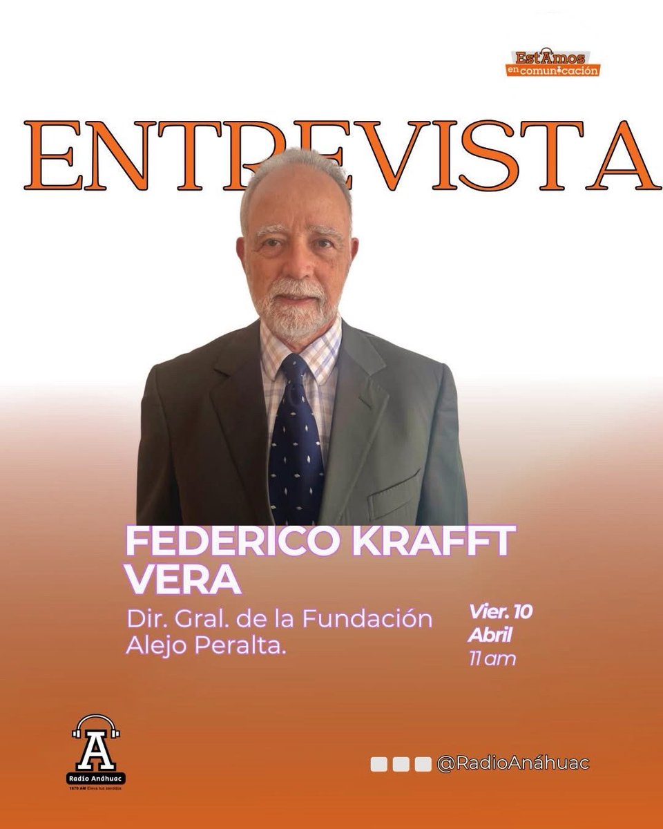 Programa Estamos en Comunicación/Radio Anáhuac tweet media