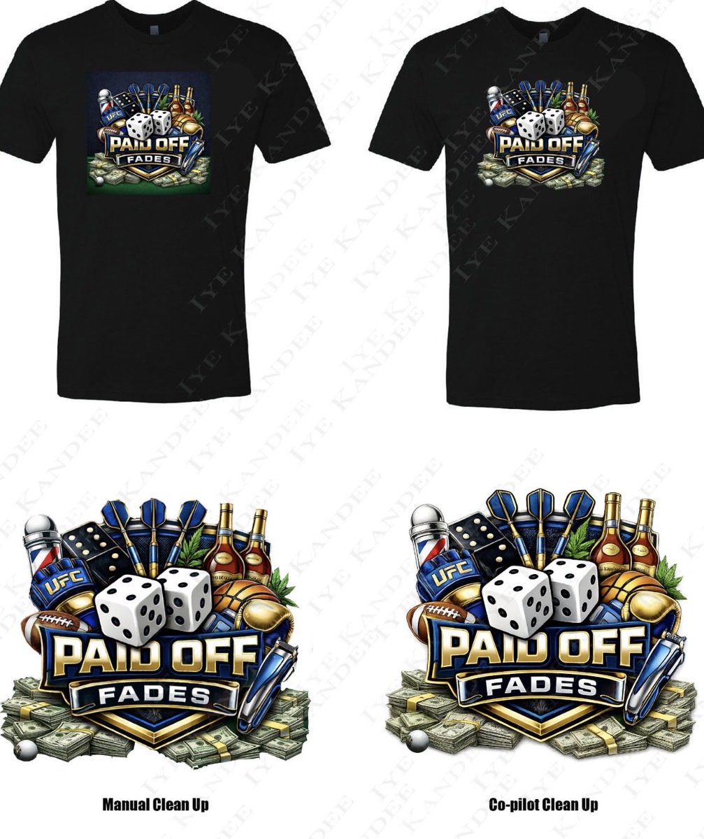 Paid off fades clothing !
