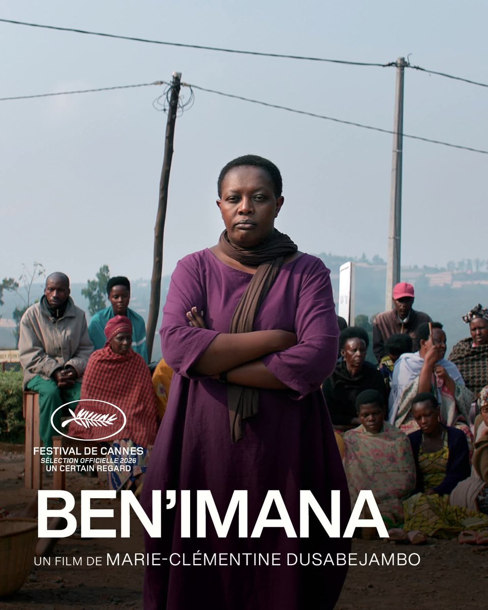 ClaireDiao's tweet photo. #Cannes2026 : Aucun film africain en compétition officielle mais 3 longs-metrages sélectionnés dans la section Un Certain Regard :  #DusabejamboClémentine (🇷🇼Rwanda), #RafikiFariala (🇨🇫République Centrafricaine), #LailaMarrakchi (🇲🇦Maroc). https://t.co/QXQXvdXfla