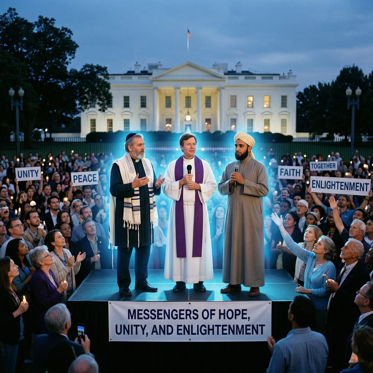 After AI gets us everything we want, We all come around to our spiritual consciousness and seek true enlightenment!