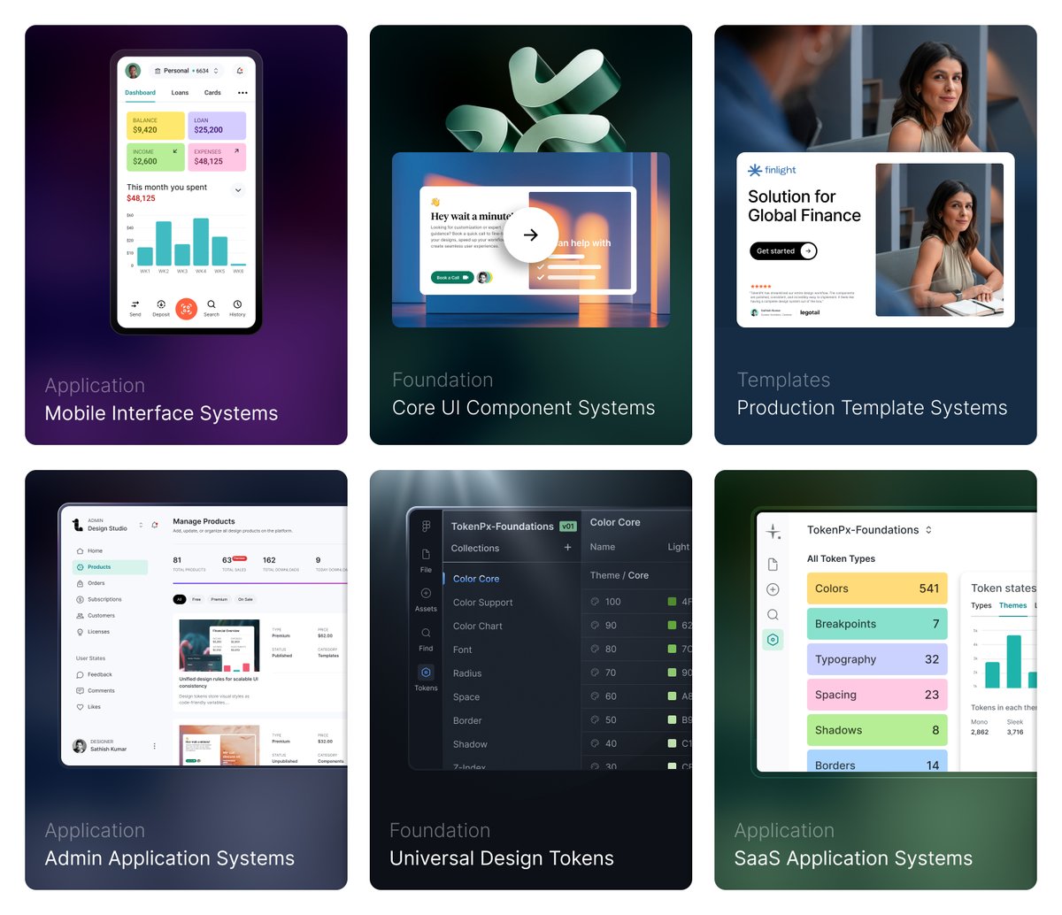 vsathish87's tweet photo. I’ve been building system-first design resources over the past few months

Here are a few UI systems and design tokens I created — all free to use

Built from real product experience
Focused on scalability and consistency
Available on TokenPx: https://t.co/iW09955r62 https://t.co/ZVHxh21ASD