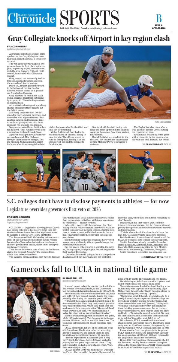 Lexington County Chronicle tweet media