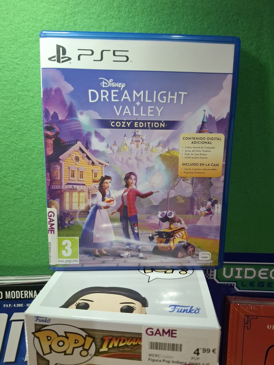 LordTimort's tweet photo. Últimas compras frikis 👀
Revista Acción/Cine (posters top), Dreamlight Valley en PS5, funkos 2x1 (Irulan dune + Marion de Indiana Jones de regalo) y libro de Mario por 3€.
Caprichos que se disfrutan más de lo que cuestan 😏
#ComprasFrikis #Cine #Funkos #Videojuegos #CulturaPop https://t.co/bDUU6bkscz