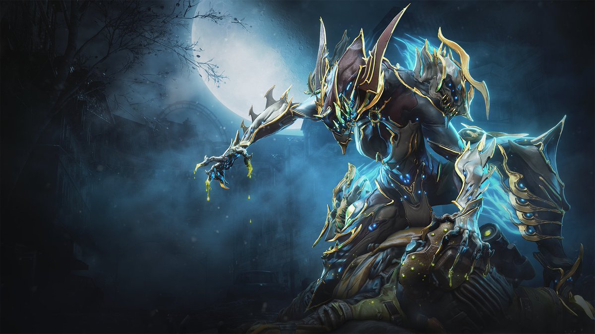 PlayWarframe's tweet photo. Howl all you want, Tenno! Tonight on Prime Time, @thetayking and @moitoi join the hunt for the pack leader, Voruna Prime. 

Tune in now for a chance to win Voruna Prime Access: https://t.co/AIIX5ZO1ZR https://t.co/iyNXLvmLsE
