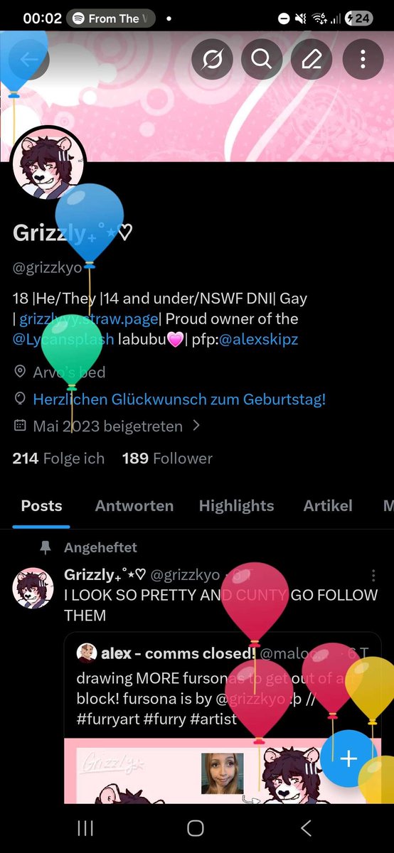 Grizzly₊˚⋆♡ tweet media