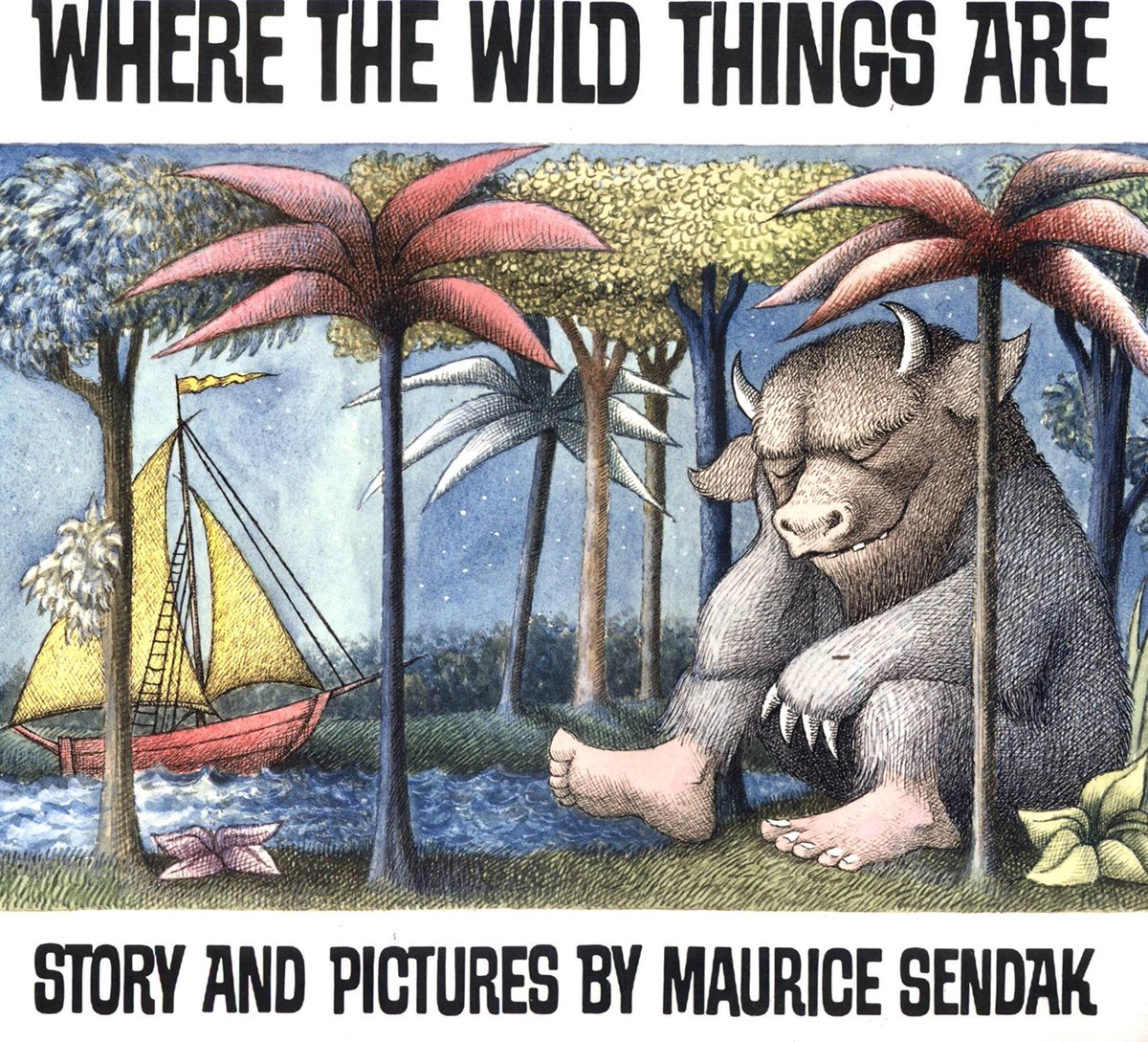 landofthe80s's tweet image. On this date in 1963, “Where the Wild Things Are” by Maurice Sendak was published. #60s