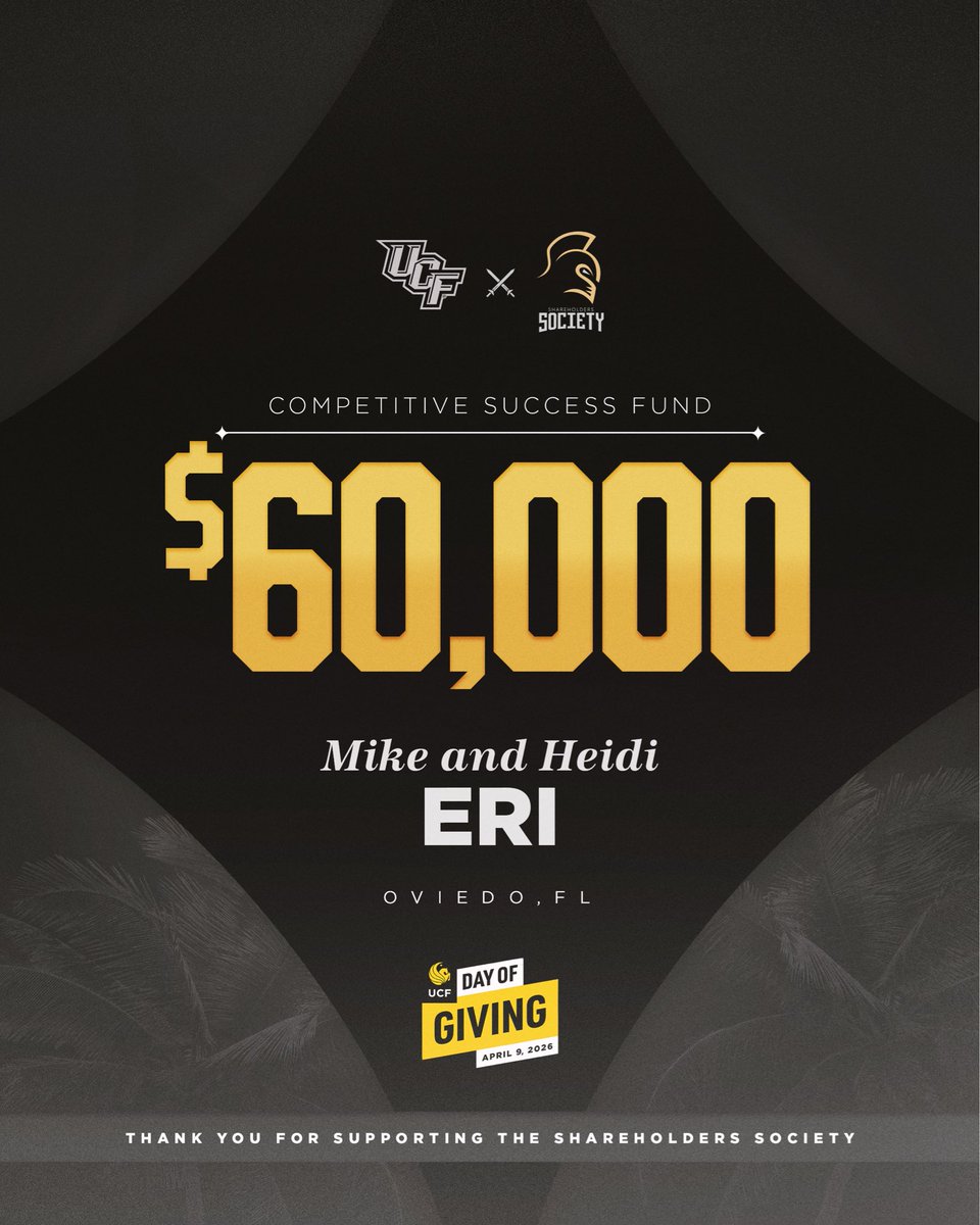 UCF ChargeOn Fund tweet media