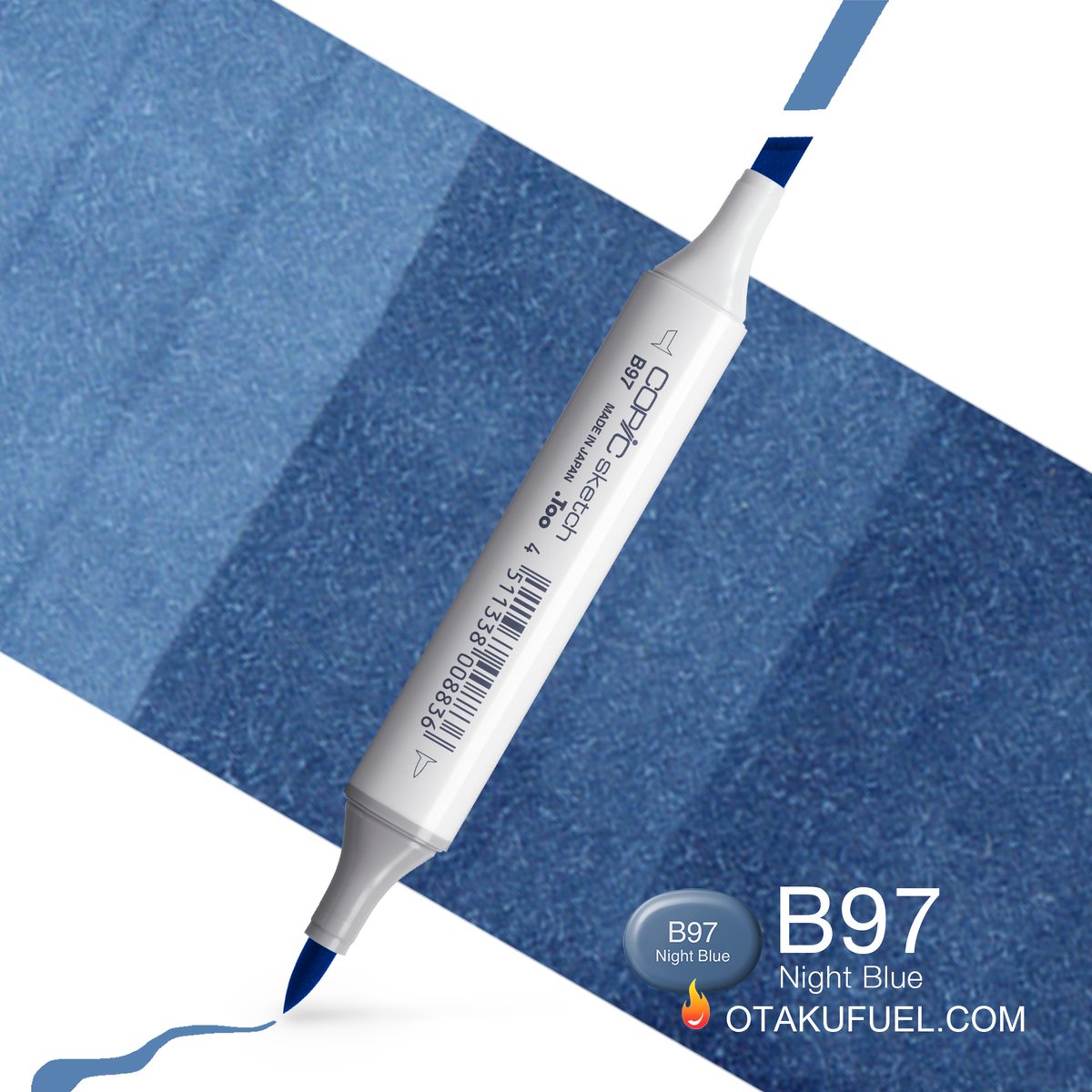 otakufuel's tweet image. 💙 Copic Sketch B97 Night Blue brings rich cool depth to night skies, water, shadows, denim tones, manga art, stamping, scrapbooking, and bold blue blends.

otakufuel.com/products/copic…

#copic #copicmarkers #copicsketch #nightblue #otakufuel