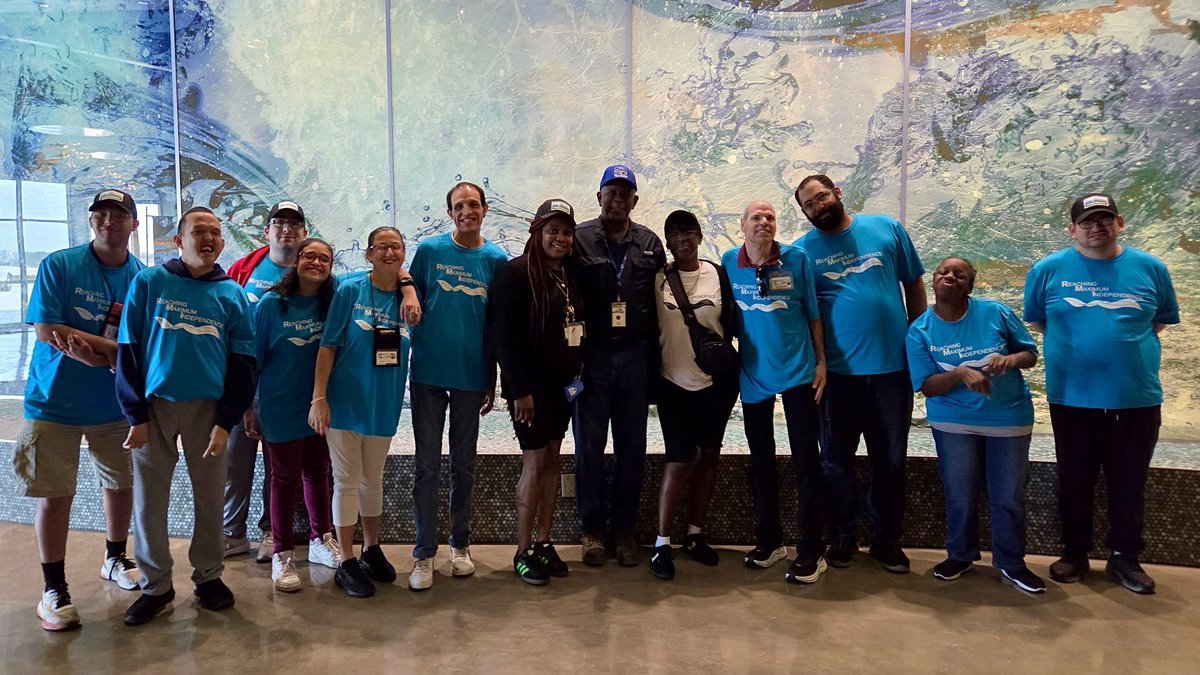 MySAWS's tweet photo. What an inspiring day at our H2Oaks facility!💧
We had the pleasure of hosting Reaching Maximum Independence, a program serving adults with special needs and uplifting diverse communities. With help from our Education team, we’re proud to continue creating an inclusive, welcoming experience year after year.