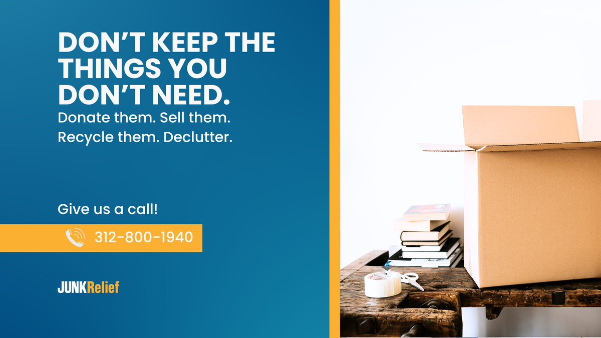 JunkRelief's tweet image. Letting go of what you no longer use creates room for easier mornings, calmer evenings, and a home that works for you, not against you. Clearing out the unnecessary is one of the simplest ways to reset your space and your mindset. ✨

#JunkRelief #LetItGo #DeclutterYourLife