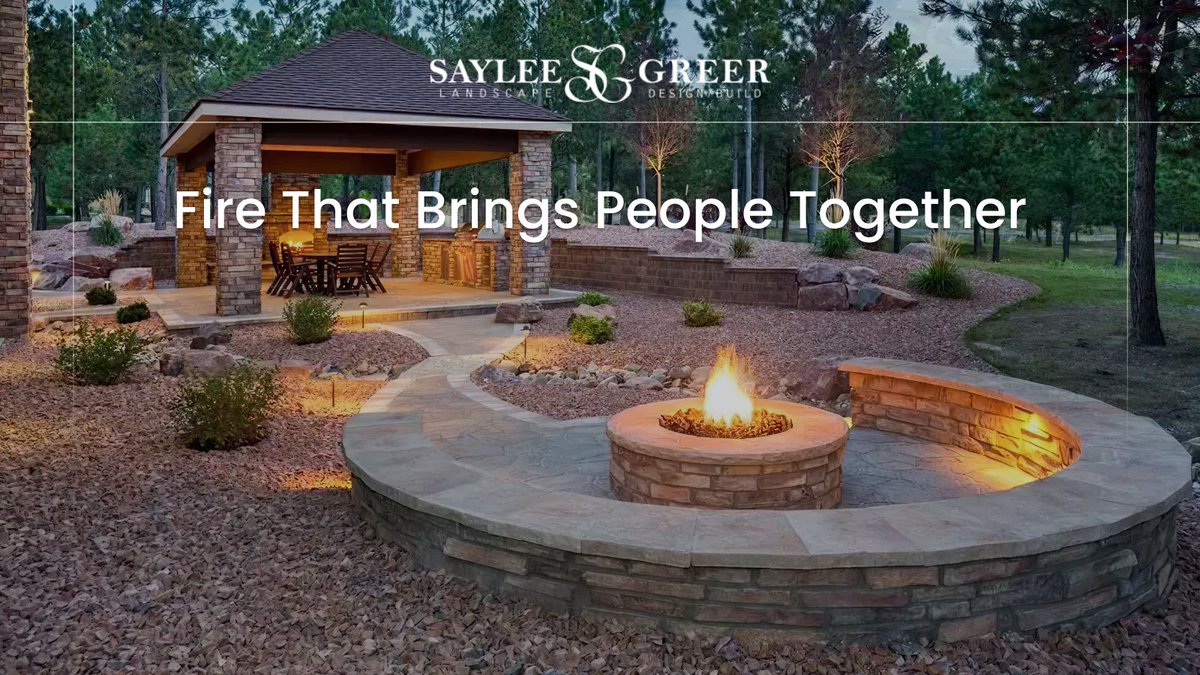 SayleeGreer's tweet photo. From cozy gatherings to statement design, custom fire pits and fireplaces bring warmth and purpose to residential outdoor spaces. 🔥

Explore more: https://t.co/BzwInq5SU8 

#OutdoorLiving #FirePitDesign #BackyardIdeas #LandscapeDesign #Hardscapes https://t.co/a4pQckfu0E