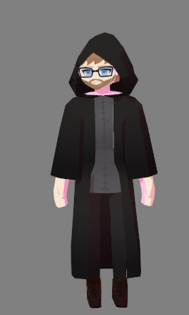 Jake0light's tweet photo. @soft_ghosts Hi im a wizard that streams through mana but since I dont have a huge amount of mana my model is lowpoly https://t.co/MKmCY8udoS