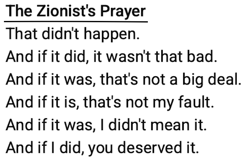 JoeBobRayBob's tweet photo. Narcissists can't comprehend that everything in the world isn't about them, personally.

Zionist cant comprehend that everything isn't about them.

If you aren't praising them and toeing the line 100%, you are the evil enemy.   

Trump and Zionists naturally understand and relate to each other.
