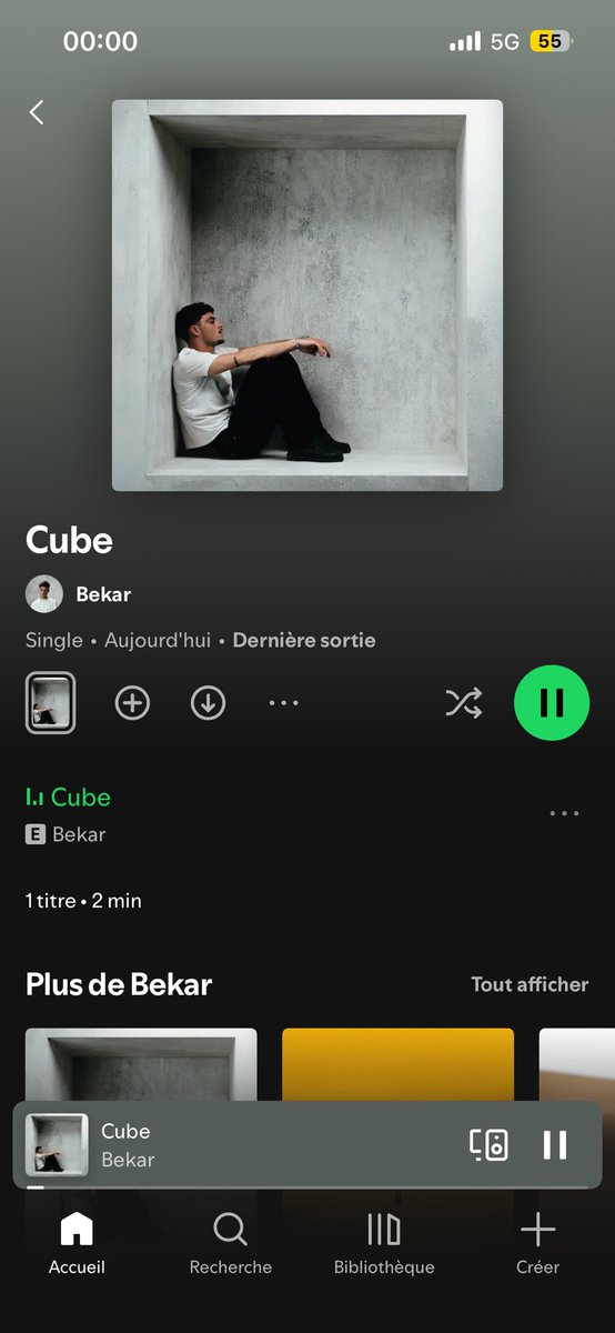 toujours au rendez vous et jamais déçue !
Encore merci pour ce single <a href="/BekarNFR/">BE</a> 🤍