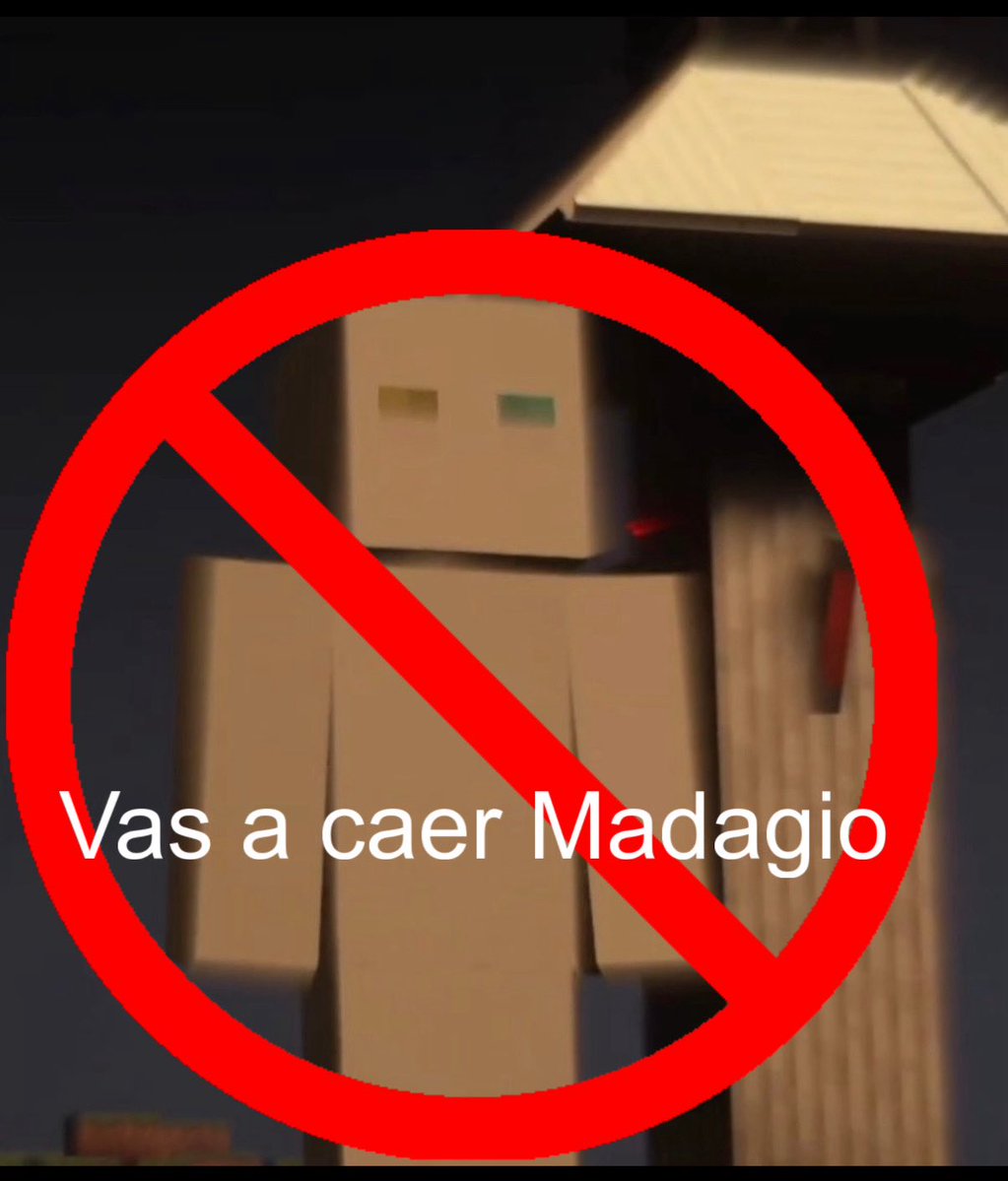 Vas a caer Madagio tweet media