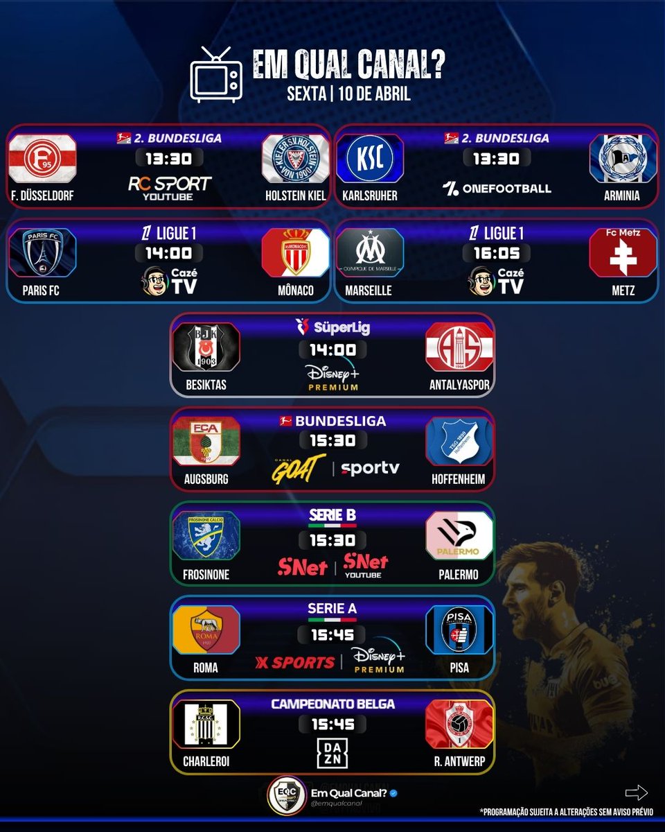 Em Qual Canal? tweet media