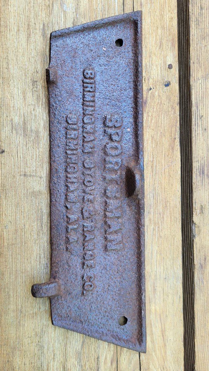 Vintage cast iron 
Birmingham Stove &amp; Range Company