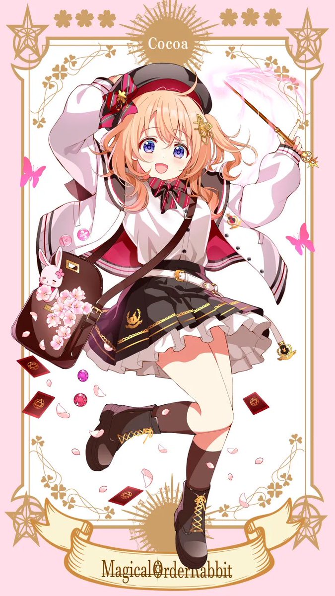 ココアちゃん誕生日おめでとう！🍰🐇🌸明るい笑顔でいつもみんなを元気