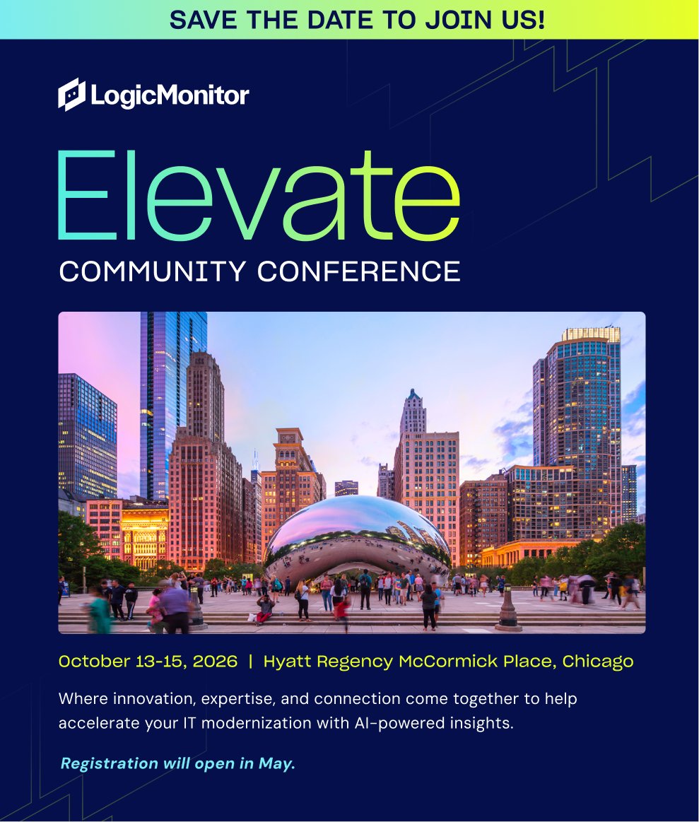LogicMonitor tweet media