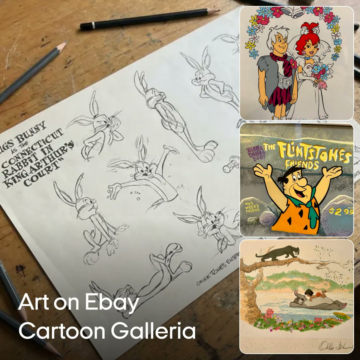 ScottEd86900465's tweet photo. Animation Art on Ebay's:
Cartoon Galleria site...check it out!

Model sheets, cels, prints, LE's and many fine collectibles...It's Tax Time Sale!

https://t.co/EMOkm4BN7g

#artsale #gallery #art #animation #prints #posters #modelsheets #cels #sale https://t.co/zEXCjWAOnk