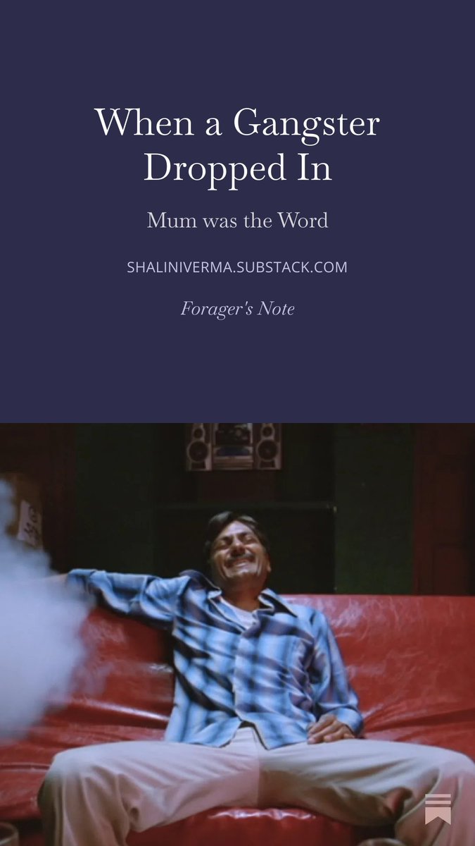 It is not everyday that I meet a gangster. But when I am trying to get some construction work done in the outbacks of Bihar, this need not come as a surprise. open.substack.com/pub/shaliniver… #truecrimestory #farmlifeinbihar
