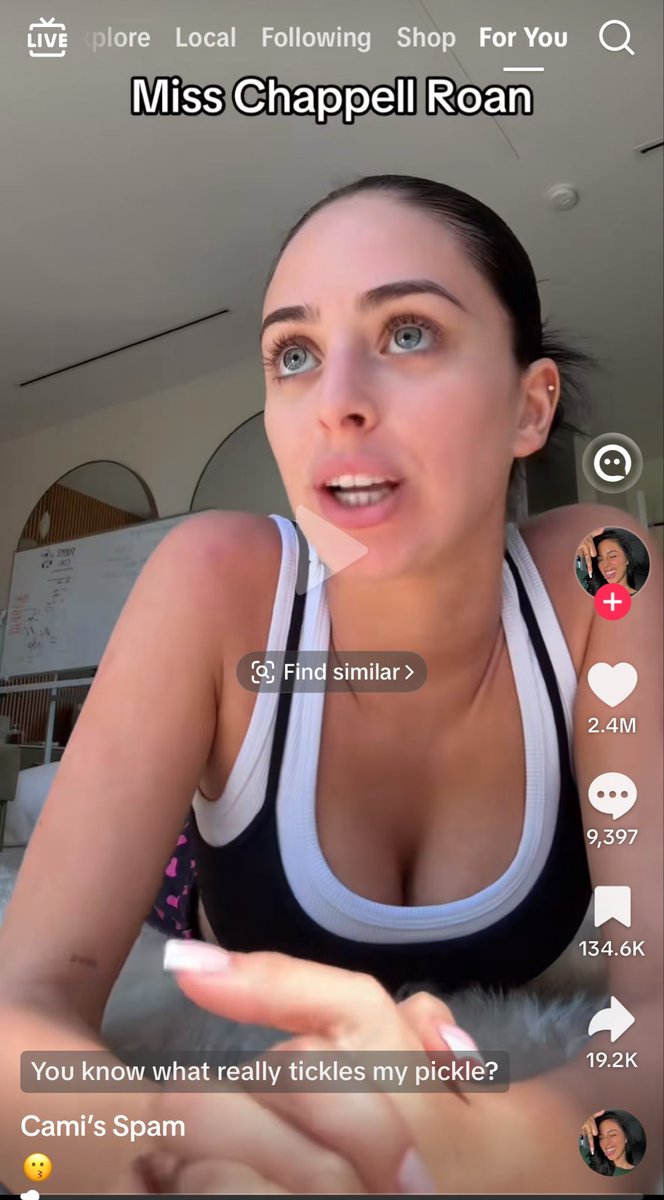 2.5 million likes talking about the chappell kid situation with incorrect information and she never uploaded a video after apologizing or saying how her info was wrong and just letting people hate on chappell for no reason