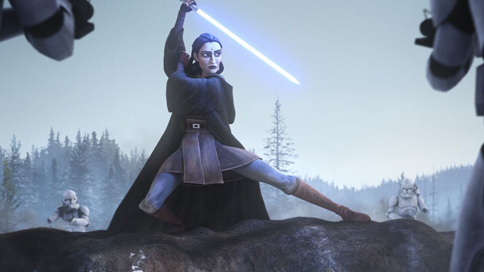 Luke_Maxxing's tweet photo. This is petty and unrelated but are characters not allowed to have green lightsabers anymore? https://t.co/BUBKCScxXS