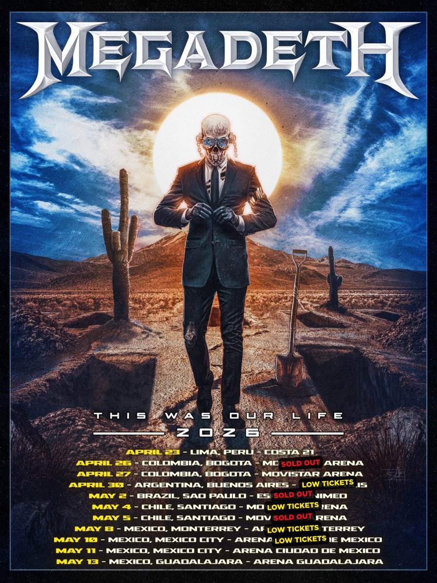 Megadeth tweet media