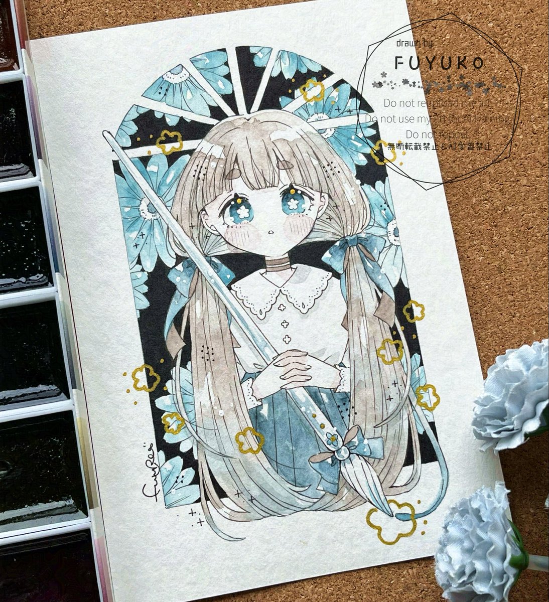 FUYUKO🐰🌱10/24〜個展@画人画廊 tweet media