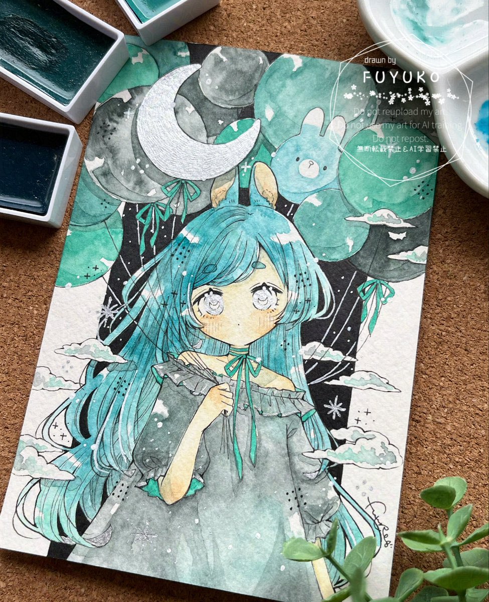 FUYUKO🐰🌱10/24〜個展@画人画廊 tweet media