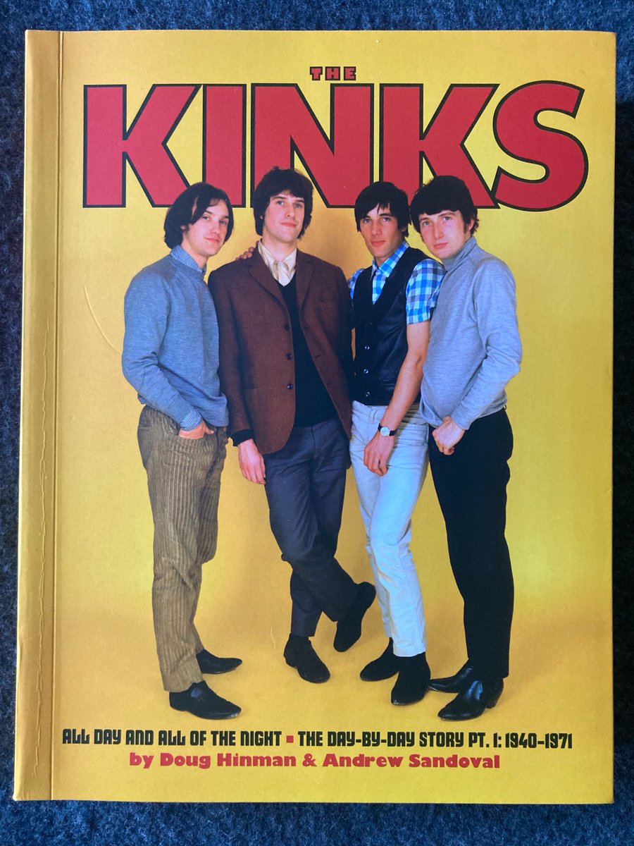 beatlesincanada's tweet photo. APR 10 2026 - KINK KRONIKLES  ! A new Kinks book* just landed in Kanada ! Over decades, have been fortunate to have known Doug Hinman 🇺🇸, Andrew Sandoval 🇺🇸 & Andy Neill 🇬🇧. "Kinks-Size" KONGRATS to them all on producing such a FINE new book ... for today's Kinks fans everywhere ! ❤️ 💙
* The Kinks Part 1 (up to 1971) is now available from https://t.co/7OCDLr8Szx
