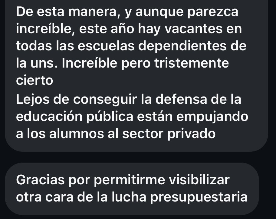 Universitarios LLA UNS tweet media