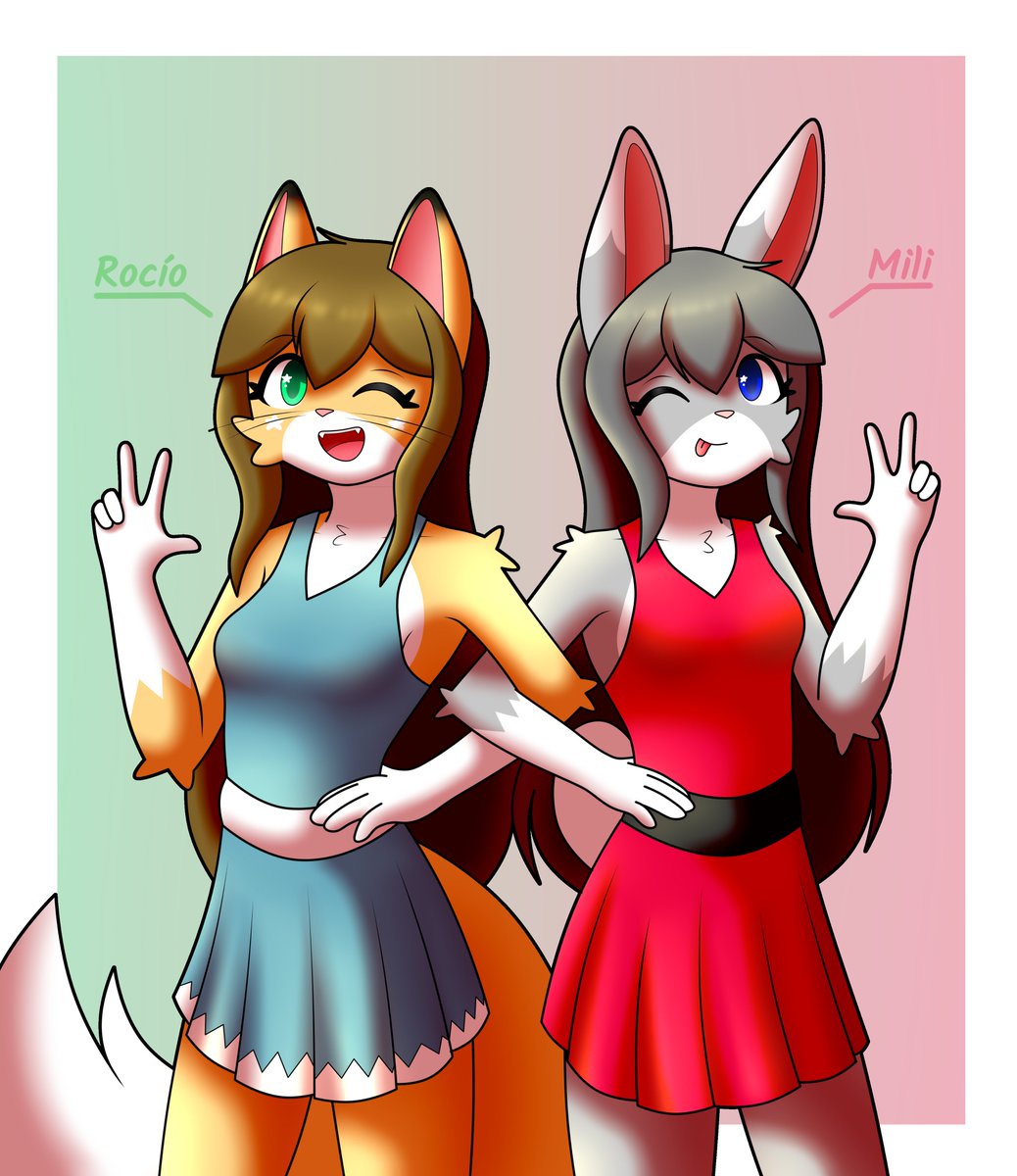 💚❤️