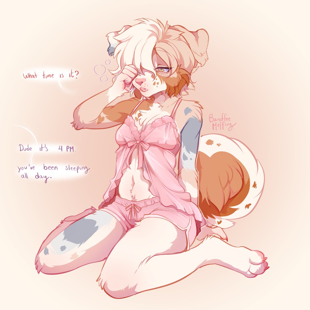 banoffeemuffinz's tweet photo. her beauty sleep got interrupted https://t.co/AJdS6WAAtz