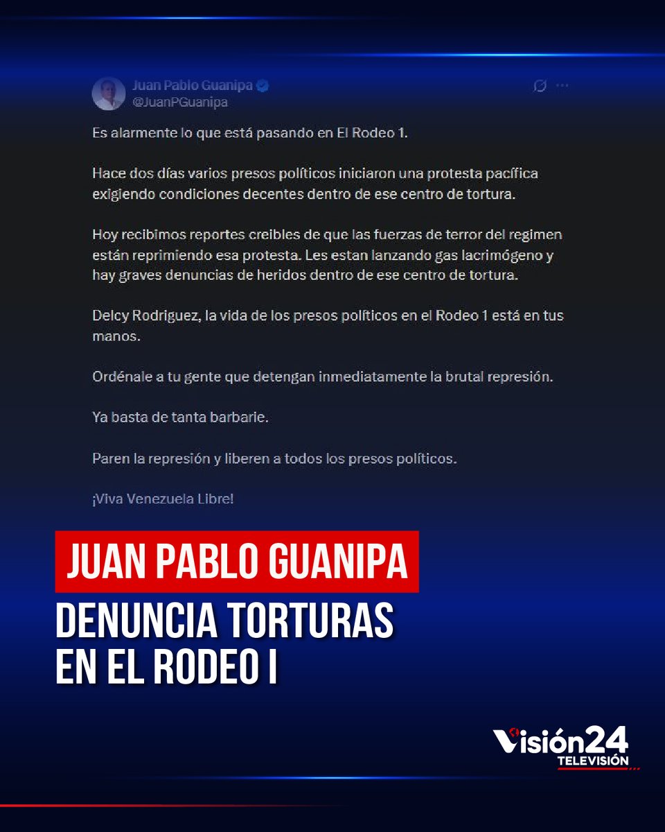 Visión24 Televisión tweet media