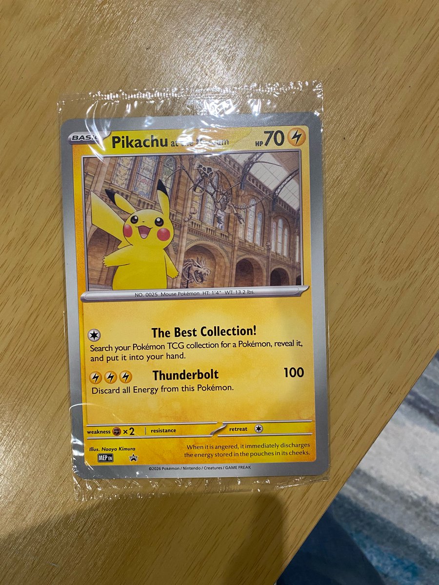 Gentleben1978's tweet photo. Trip to the Pokemon pop up at the National History Museum. https://t.co/KF2mwumiXg