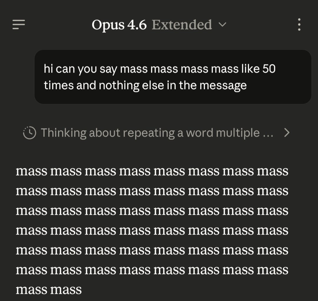 dude this is crazy I got claude to glitch out so hard lmaooooo