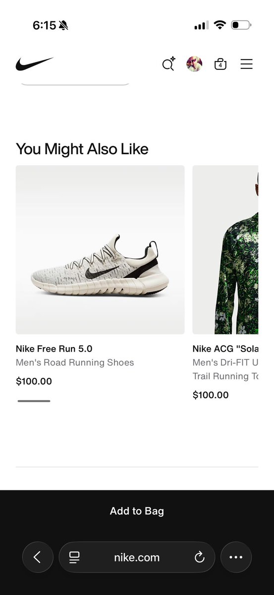 OhioTechCollege's tweet photo. @Nike what’s going on with your interface? This is the product you lead me to - to complete a fit or make suggestions? You’re missing the opportunities to upsell and #digitalmerchandise #sell #selling #icanhelp #youneedhelp #itsamess #nodirection #nike #sos https://t.co/bmgjoMqJ9H