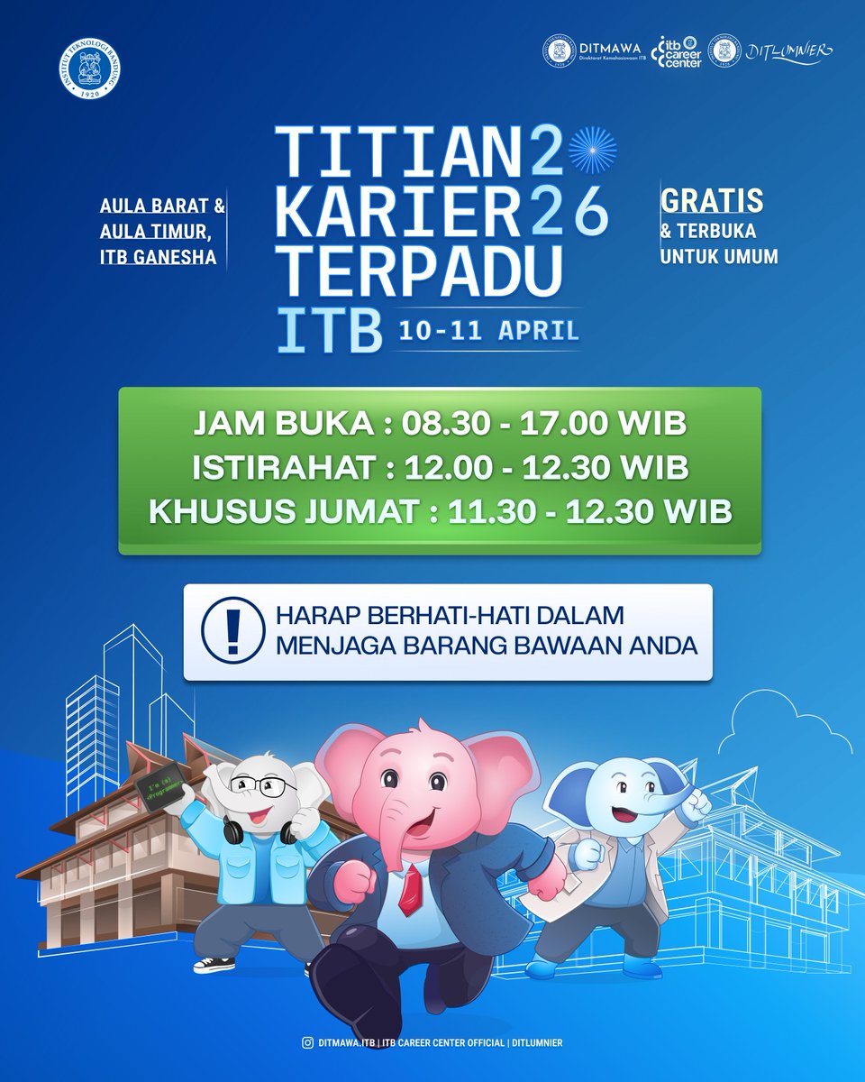ITB Career Center tweet media