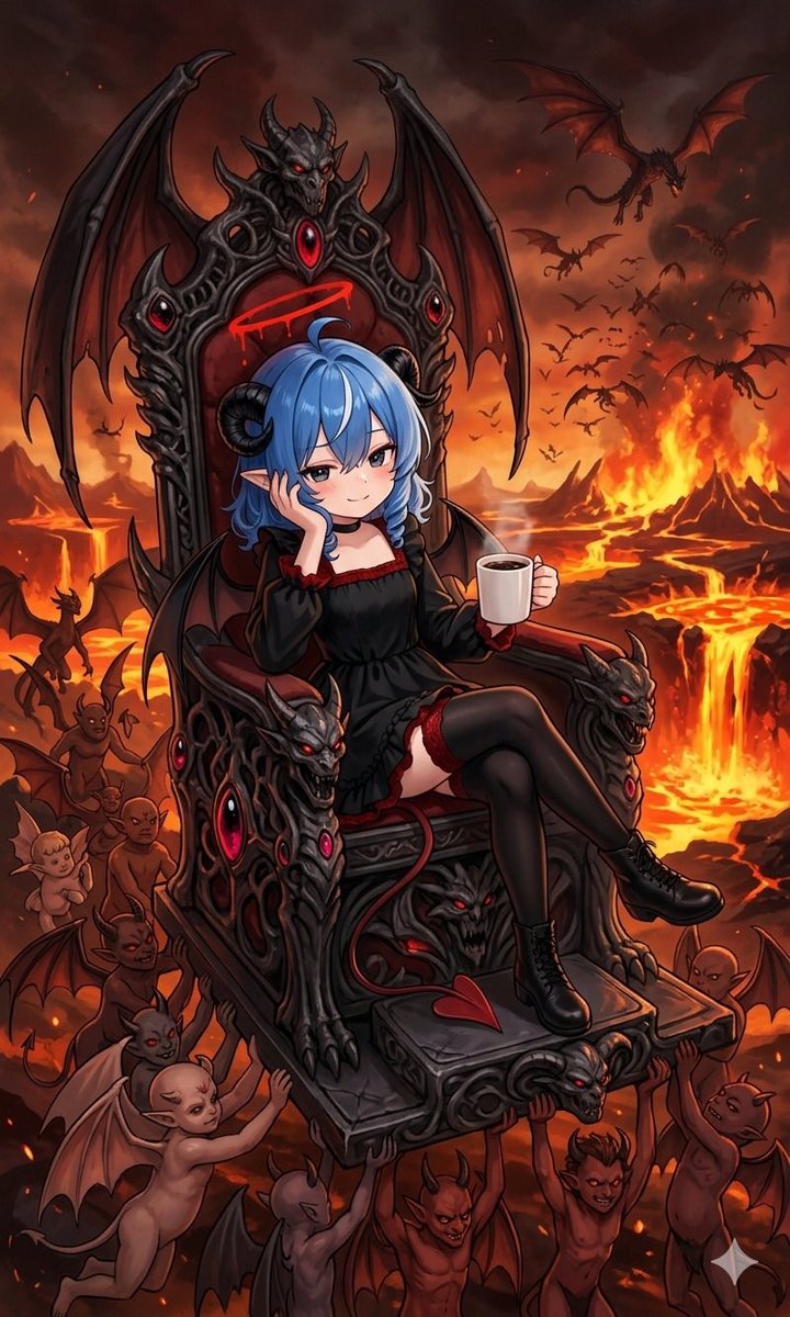 Novalla likes a trip back to the underworld, it means she gets treated like the demon princess she is