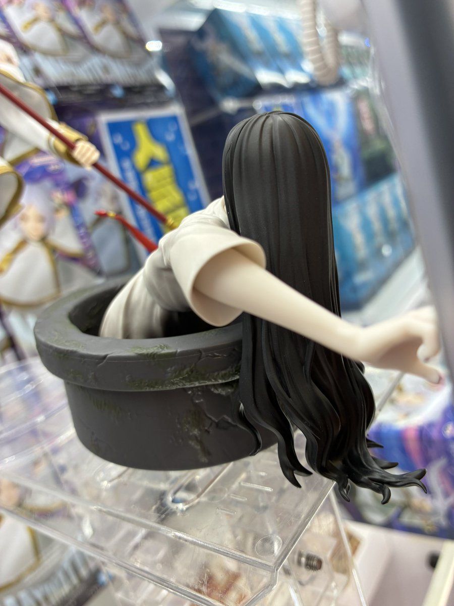 貞子 がカップ麺から 這い出てくる・・ような ぬーどるストッパー