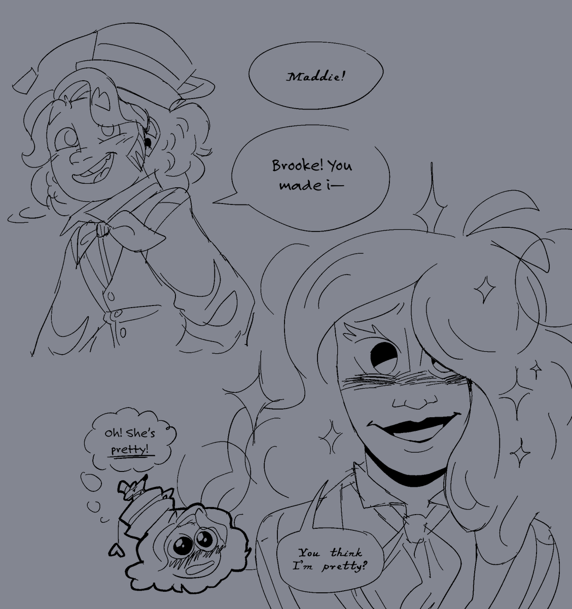 muddleheadsart's tweet photo. Don’t put my EAH art here very often but I felt like drawing Brooke Page again after a loooong while <3 I should make a thread of the Brooke/Maddie art I never posted to twitter some time https://t.co/sFeQH6bfXe