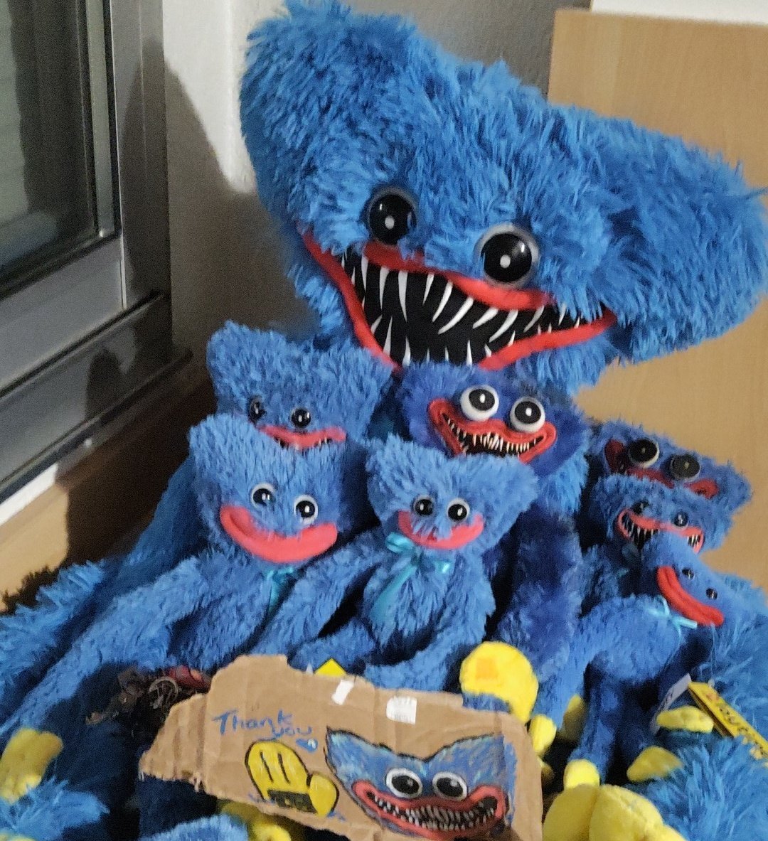 exp1170's tweet photo. i swear i aint a huggy fan

my room : are you sure about that ? https://t.co/mHTw6jV9vO
