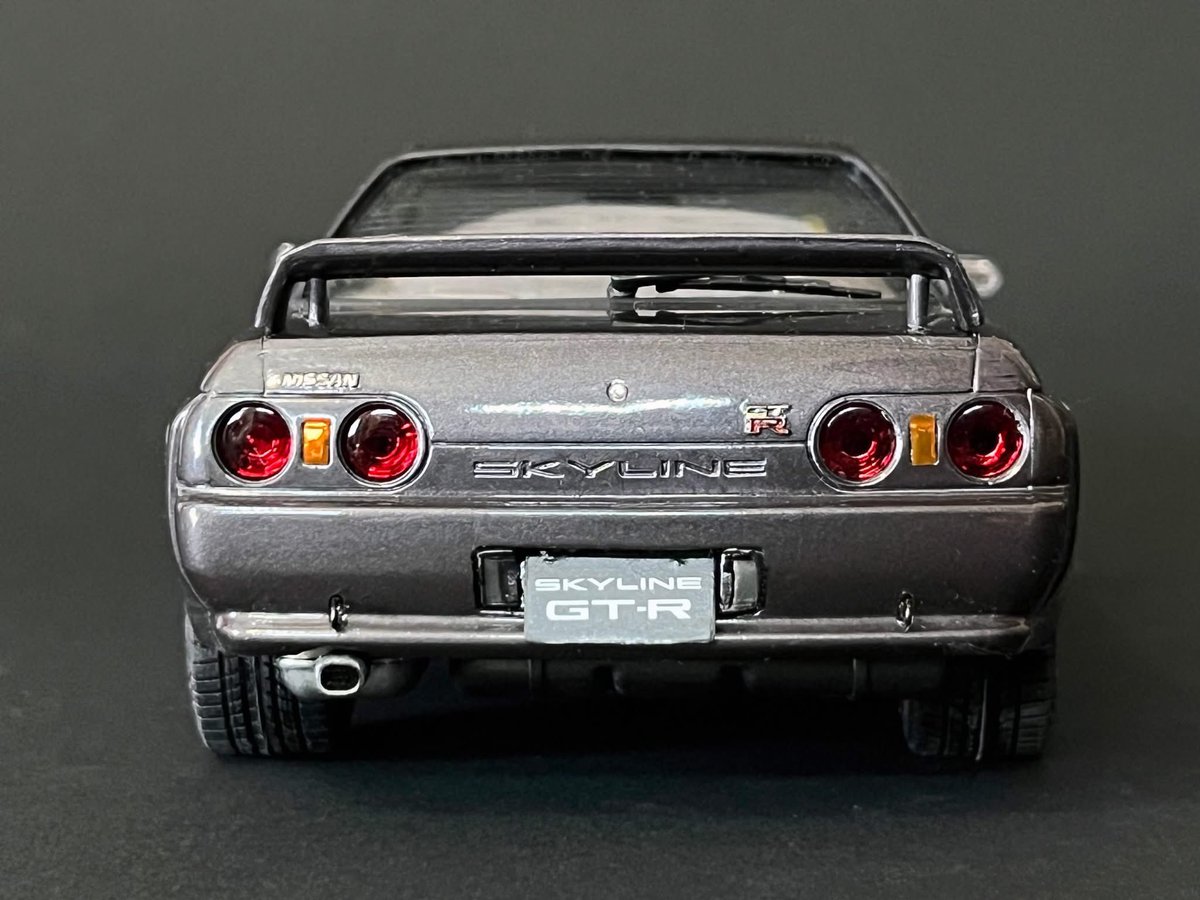 z20et's tweet image. NISSAN SKYLINE GT-R(32) 1/24 TAMIYA 

完成しました☺️

#tamiya #タミヤ #plasticmodel #プラモデル #32gtr
