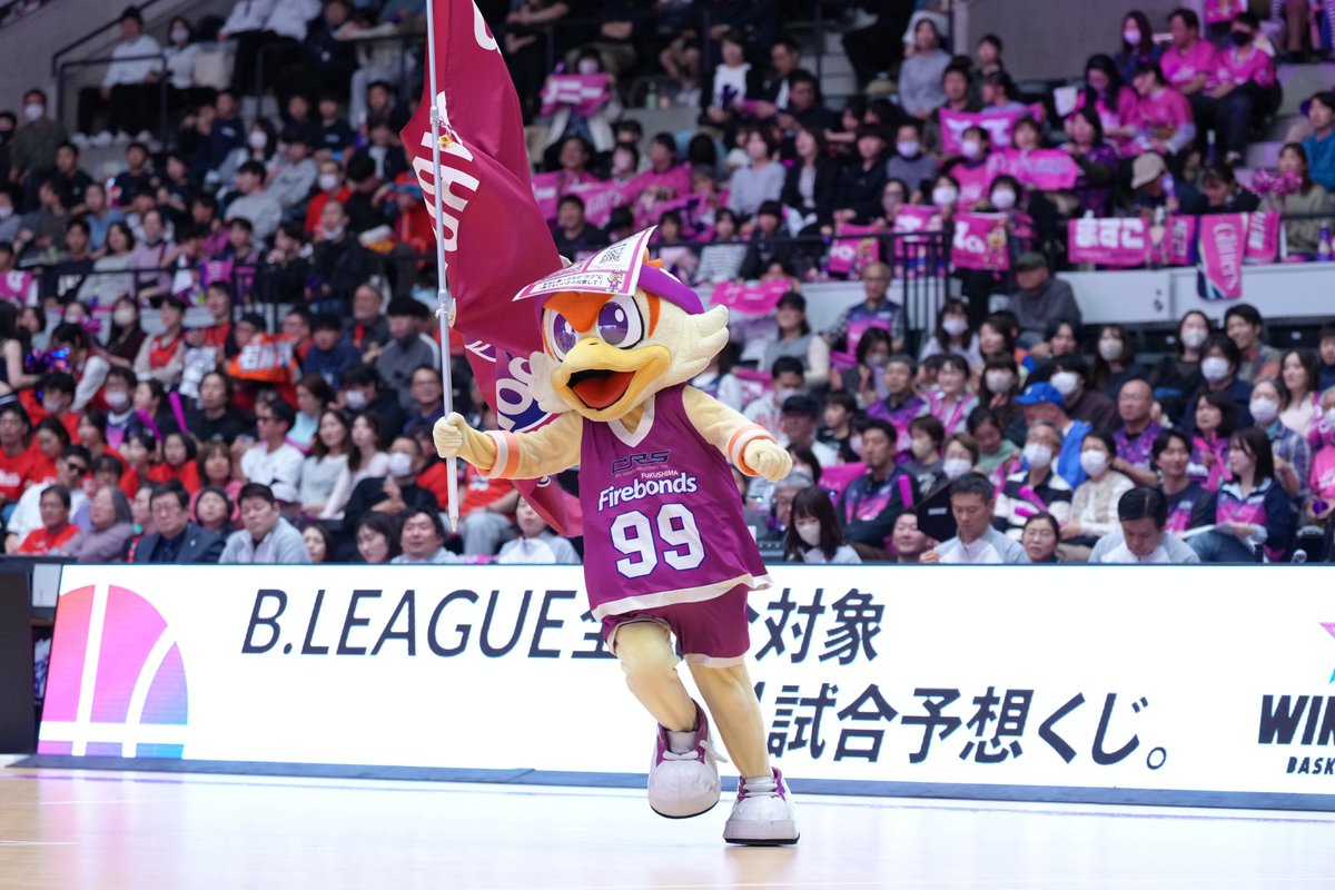 【公式】ボンズくん(福島ファイヤーボンズ) tweet media